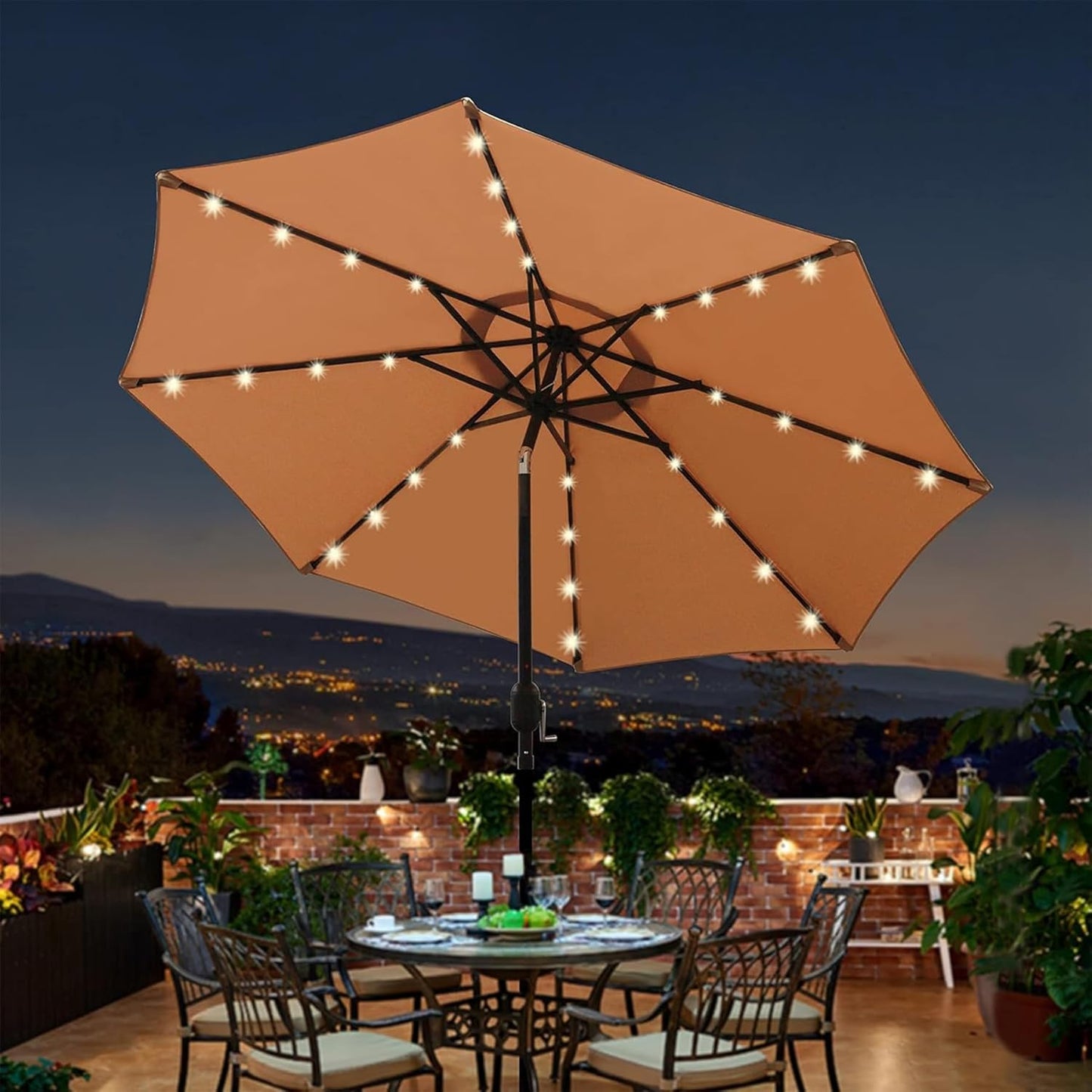 Schirm für die Terrasse