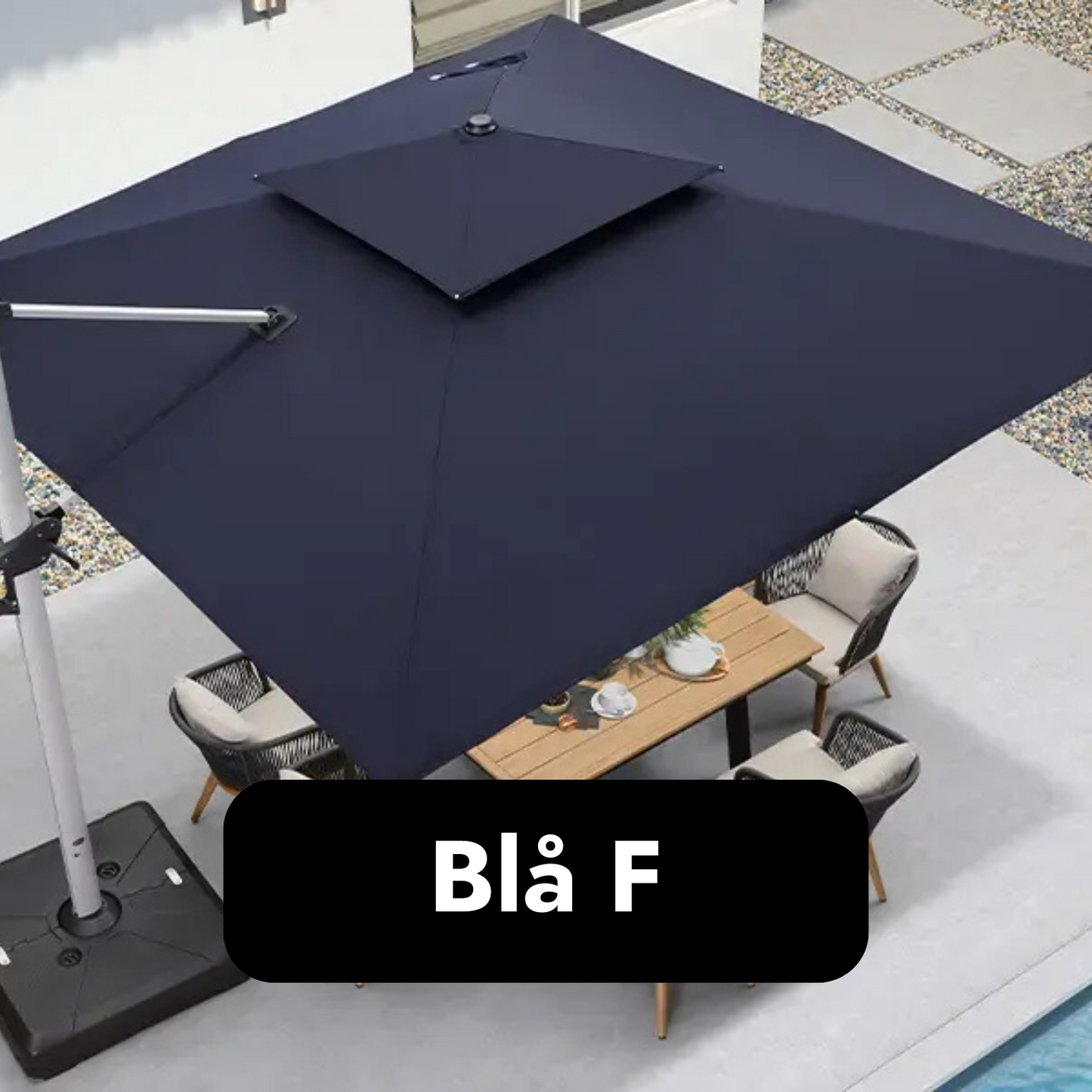 Shadora™ Paraply för terrassen