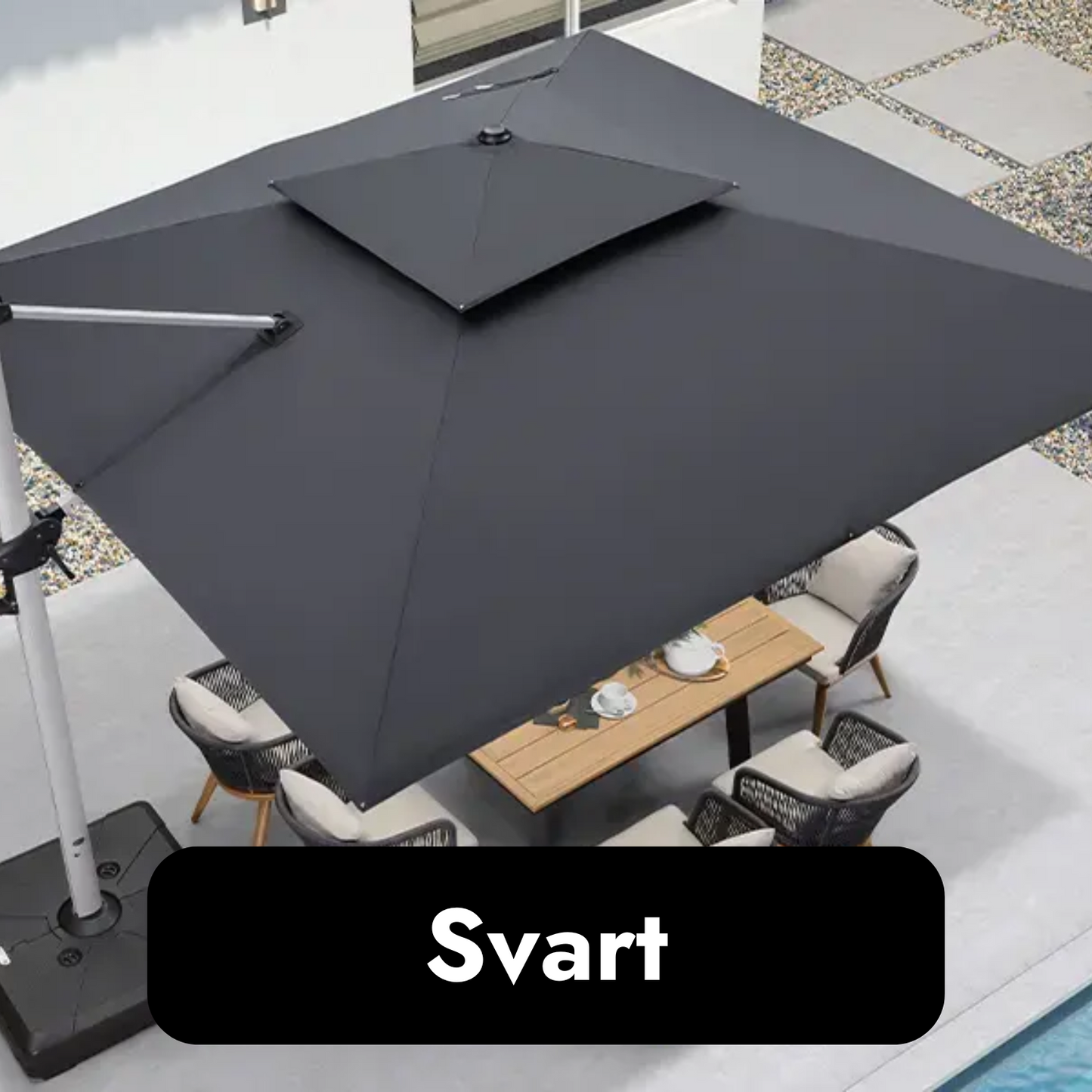 Shadora™ Paraply för terrassen