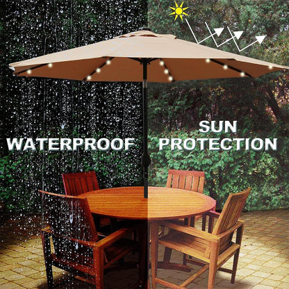 Schirm für die Terrasse